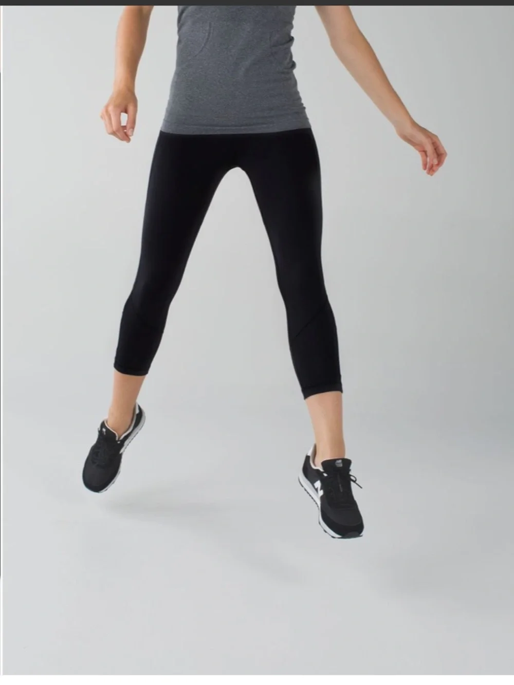 Lululemon pace rival crop 22”‎ black 4